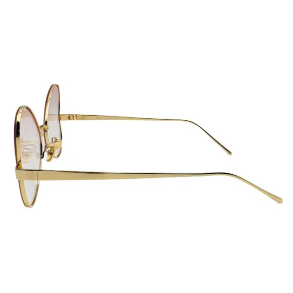 7023 | Light Pink Butterfly Sunglasses - Picture 3 of 5